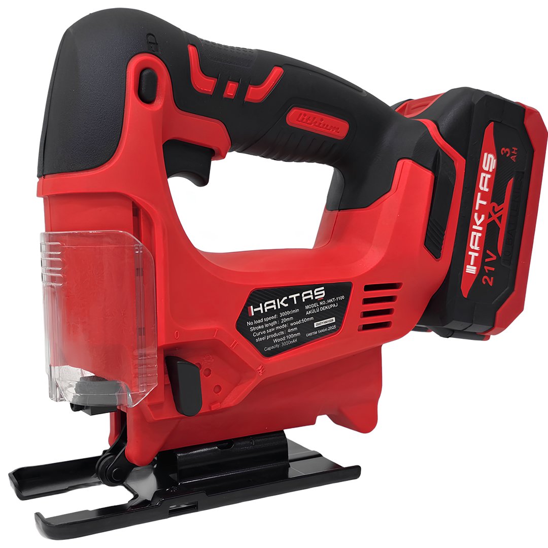 Haktaş HKT1015 Yeni Nesil Kırmızı 7li Şarjlı Vidalama Matkap Seti dekupaj testere özellikleri