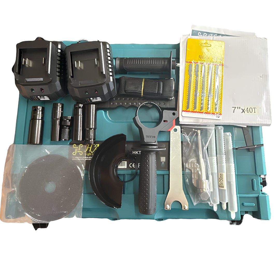 Haktaş HKT747 Yeni Nesil Mavi 7li Şarjlı Set 36V 3ah parçalar