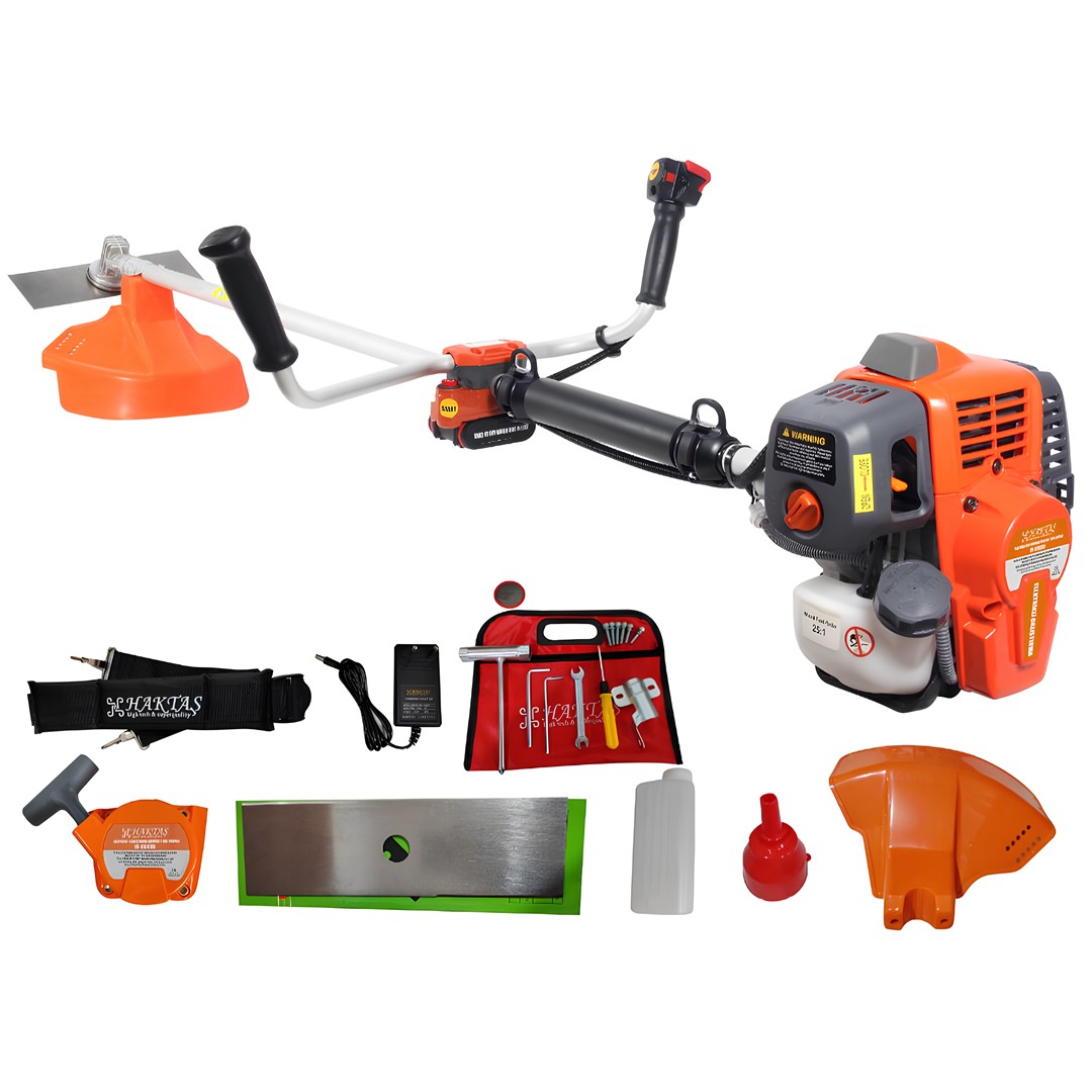 Haktaş JS-CG430 Benzinli Yan Tırpan - Otomatik Çalıştırma Sistemli 43cc