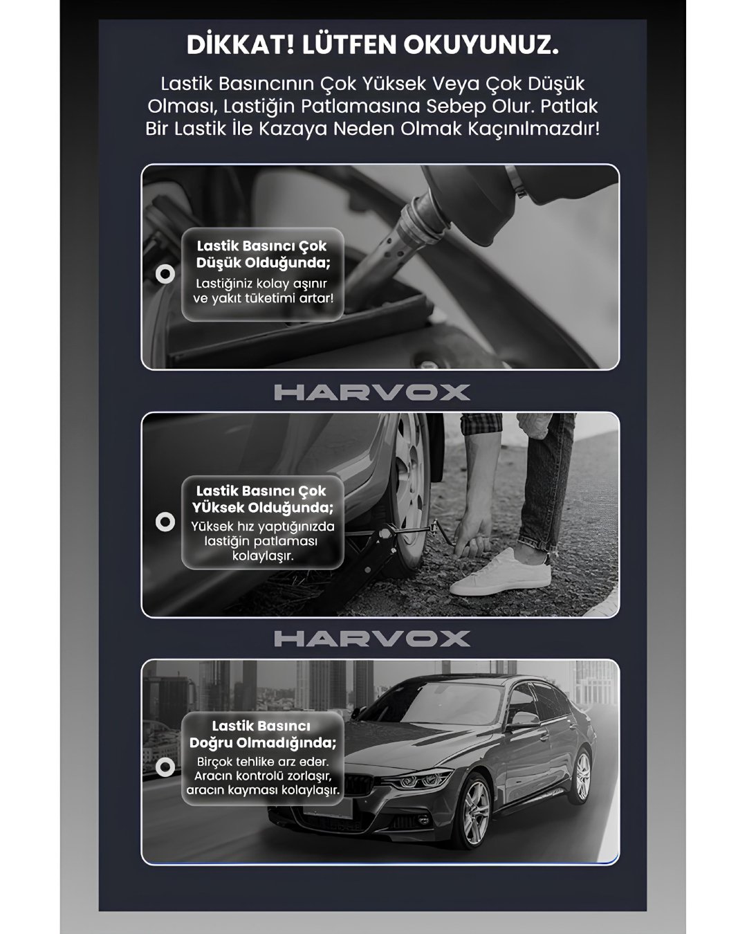 Harvox  HV001 Jump Starter Süpürgeli Akü Takviye Cihazı 10 in 1 | 12000mAh Kompresörlü Powerbank yorumlar
