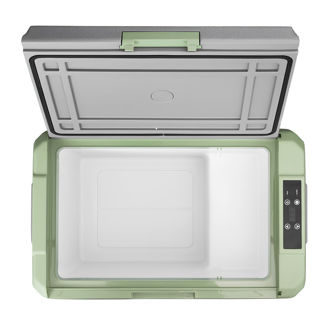 Icepeak IP-MADRID-300610 Madrid Kompresörlü Buzdolabı 40 Litre Gri Yeşil kutu içeriği
