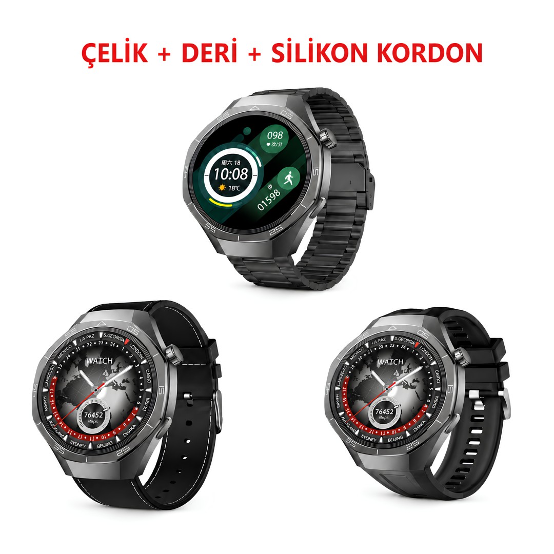 Kalobee Sk40 49 Mm Amoled 3 Kordonlu Akilli Saat Model Fiyatlar