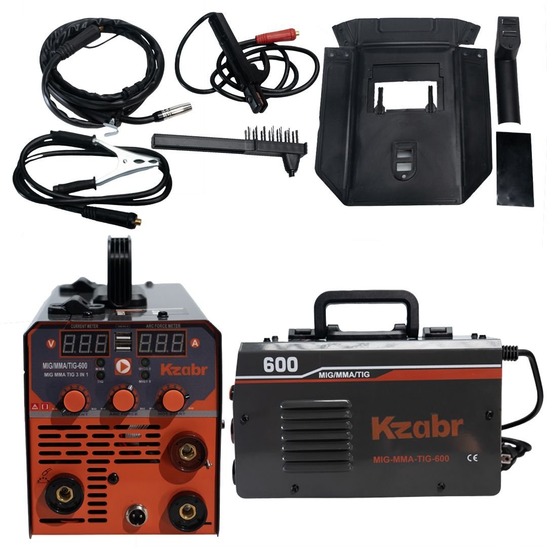 Kzabr EEA248 MIG MMA TIG MMA600 Yeni Nesil Gazsız Gazalti Kaynak Makinesi German Style