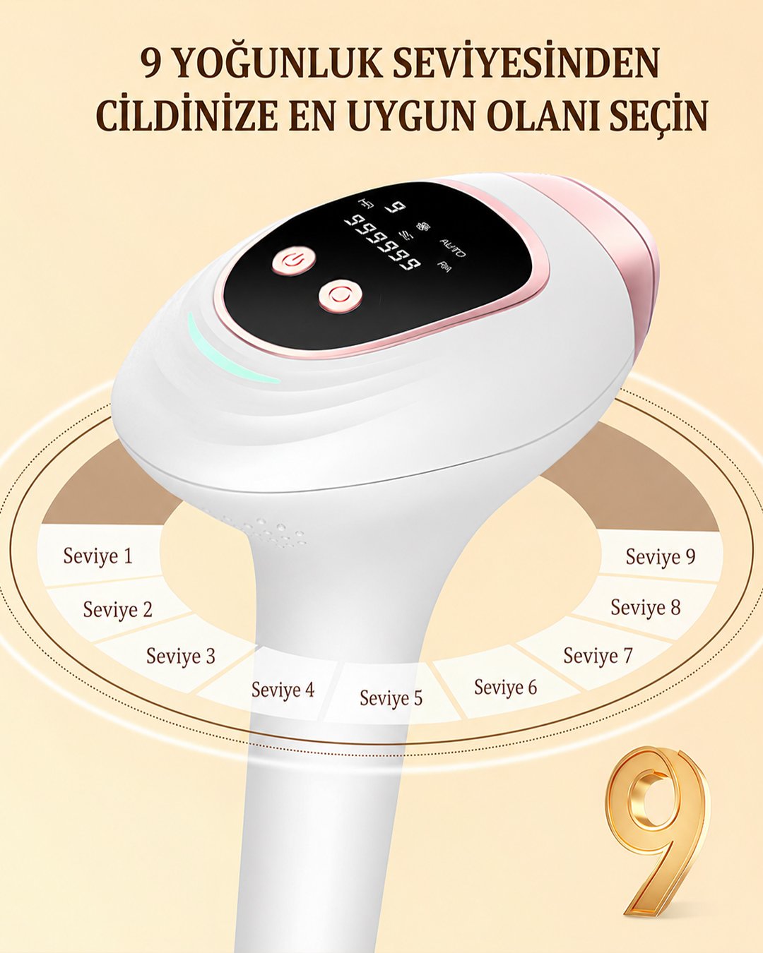 Lumiva LV001 buz sogutmalı ipl epilasyon cihazı teknik özellikleri