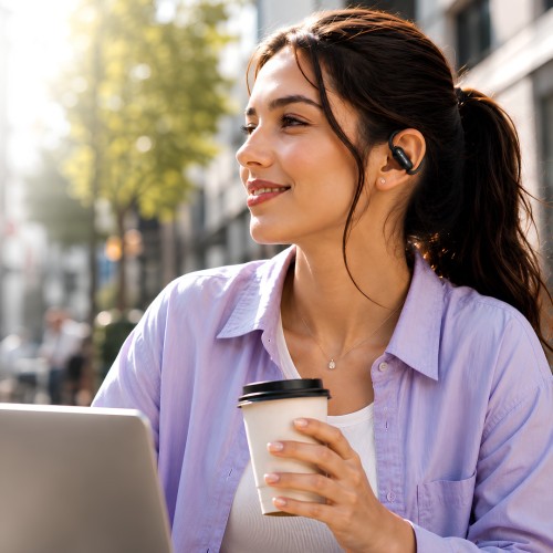 Monoise MN-P-Q13 Open-Ear Ai Çeviri Destekli Kulaklık
