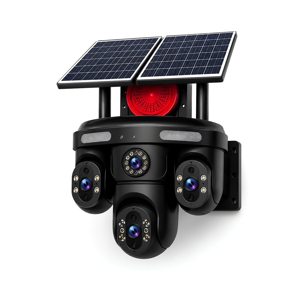 MPIA RENORA 16MP 4G AOV Çift Solar Panelli 4 Kameralı Sim Kartlı Güvenlik Kamerası