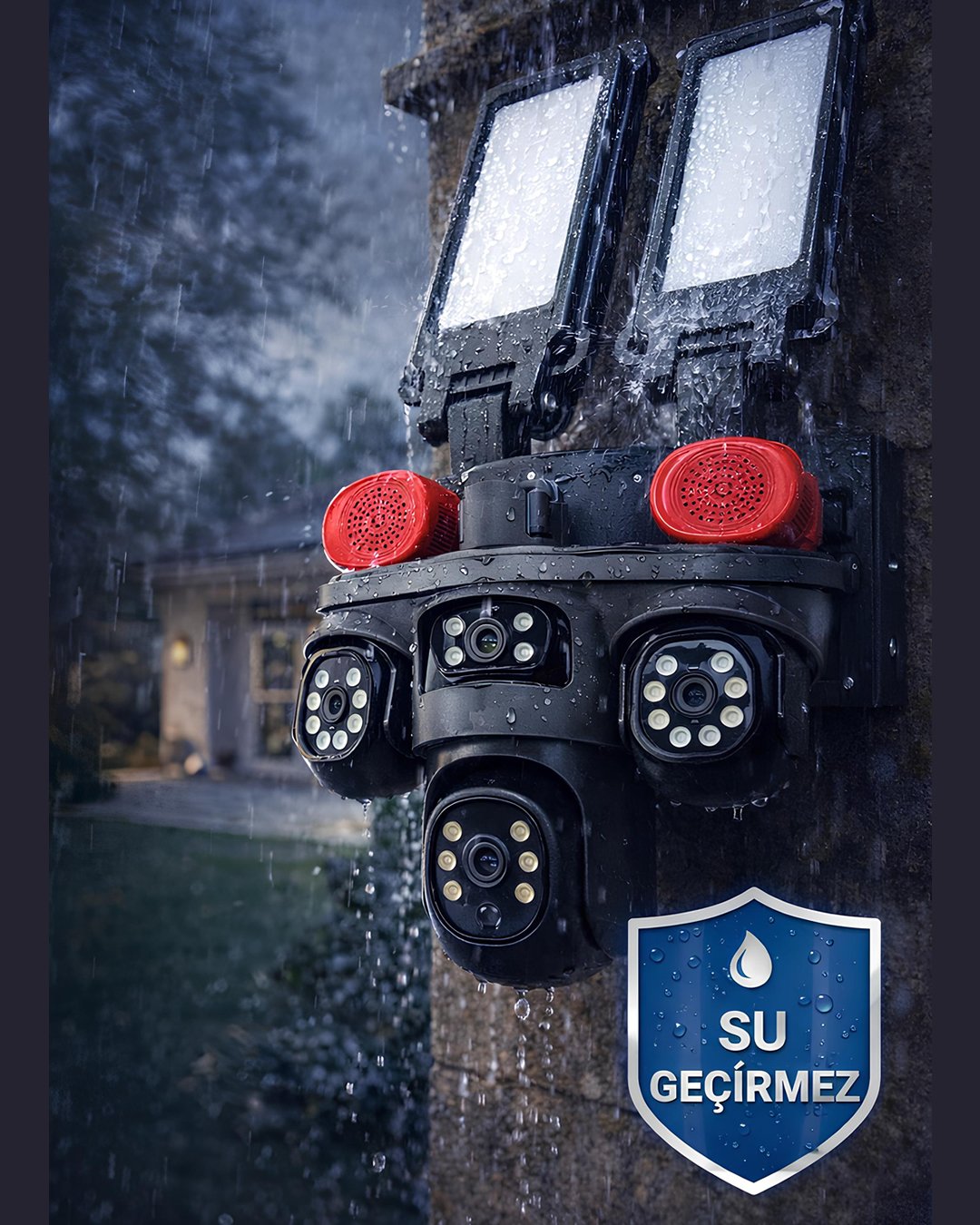 Onqam ON-SG5220-AOV 4G Solar Güvenlik Kamerası 2 Lens 3MP - Sim Kartlı 7-24 Kayıt model ve fiyatlar