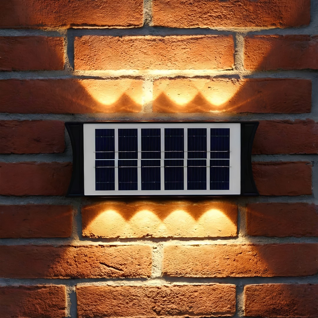 Panther PT-2930 Solar Çift Renk LED Duvar Lambası
