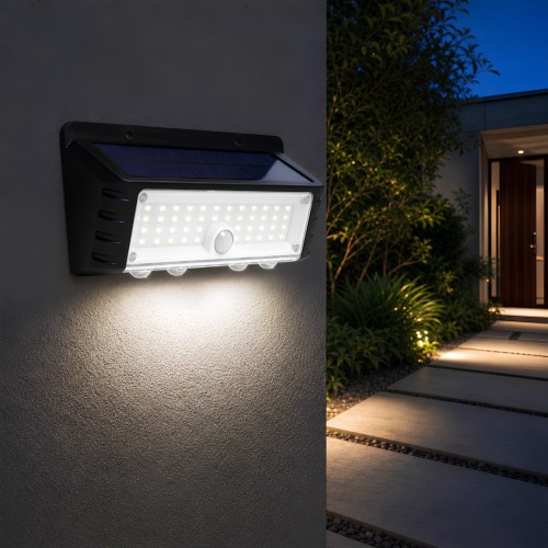 PANTHER PT-2963 Elektrik Gerektirmeyen Solar LED Duvar Lambası