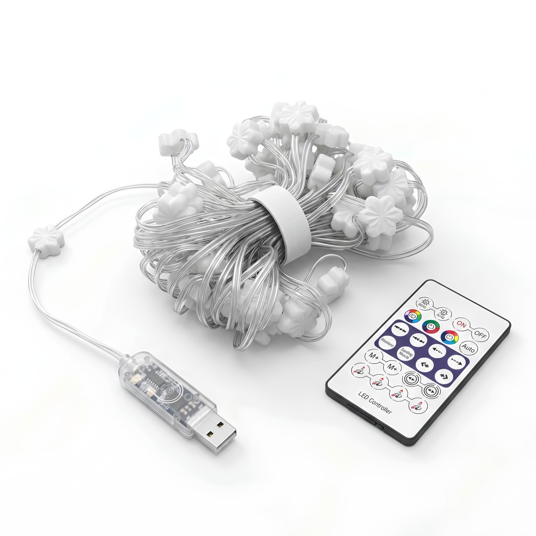 Panther Pt 357 Usb Led Isik 9 Metre Pastel Flower Ayrintilari
