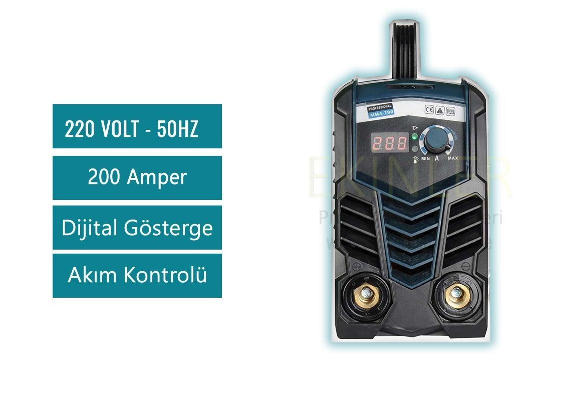 Prohummer PH-KM026 MM200i Çanta Kaynak Makinası (Mavi) model ve fiyatları