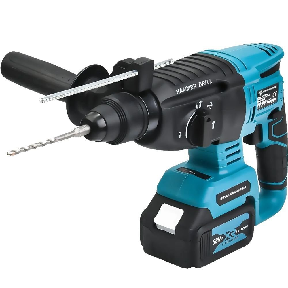 Prohummer PH-SM023 Akülü 58vf Ultra 3lü Set kırıcı delici