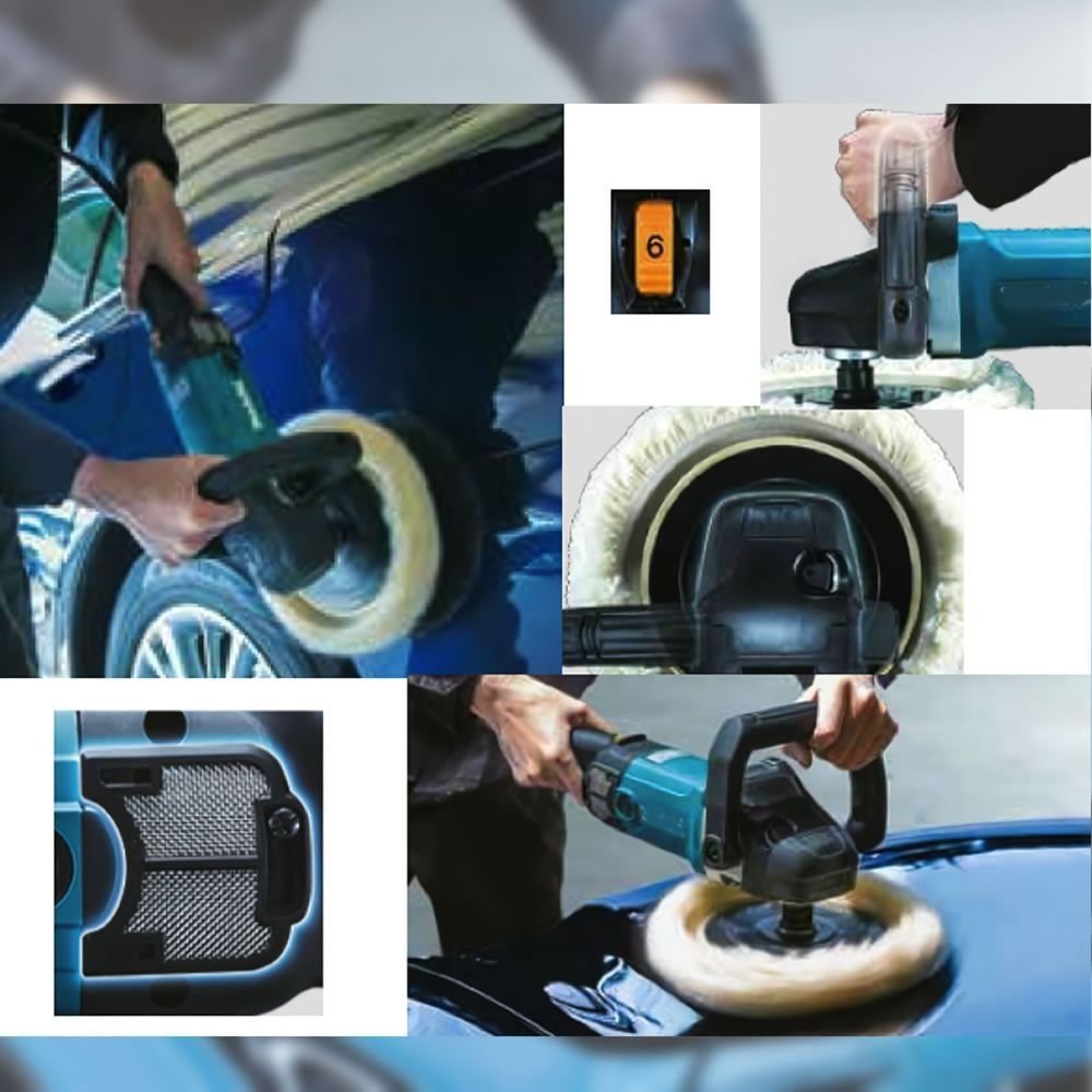 Prohummer PH-T097 Elektrikli Devir Ayarlı Polisaj Makinesi 1800w kullanım alanı