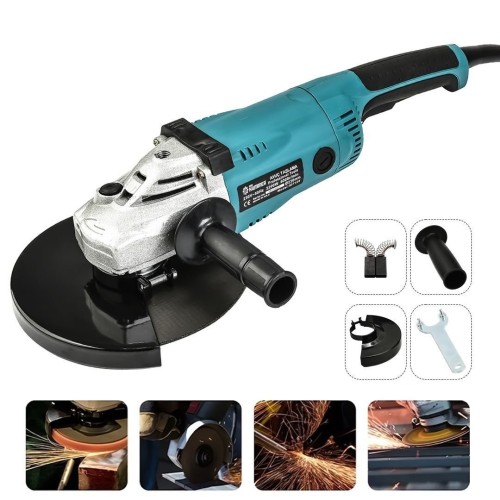 Prohummer PH206 Elektrikli Büyük Sprial Avuç Taşlama 230mm