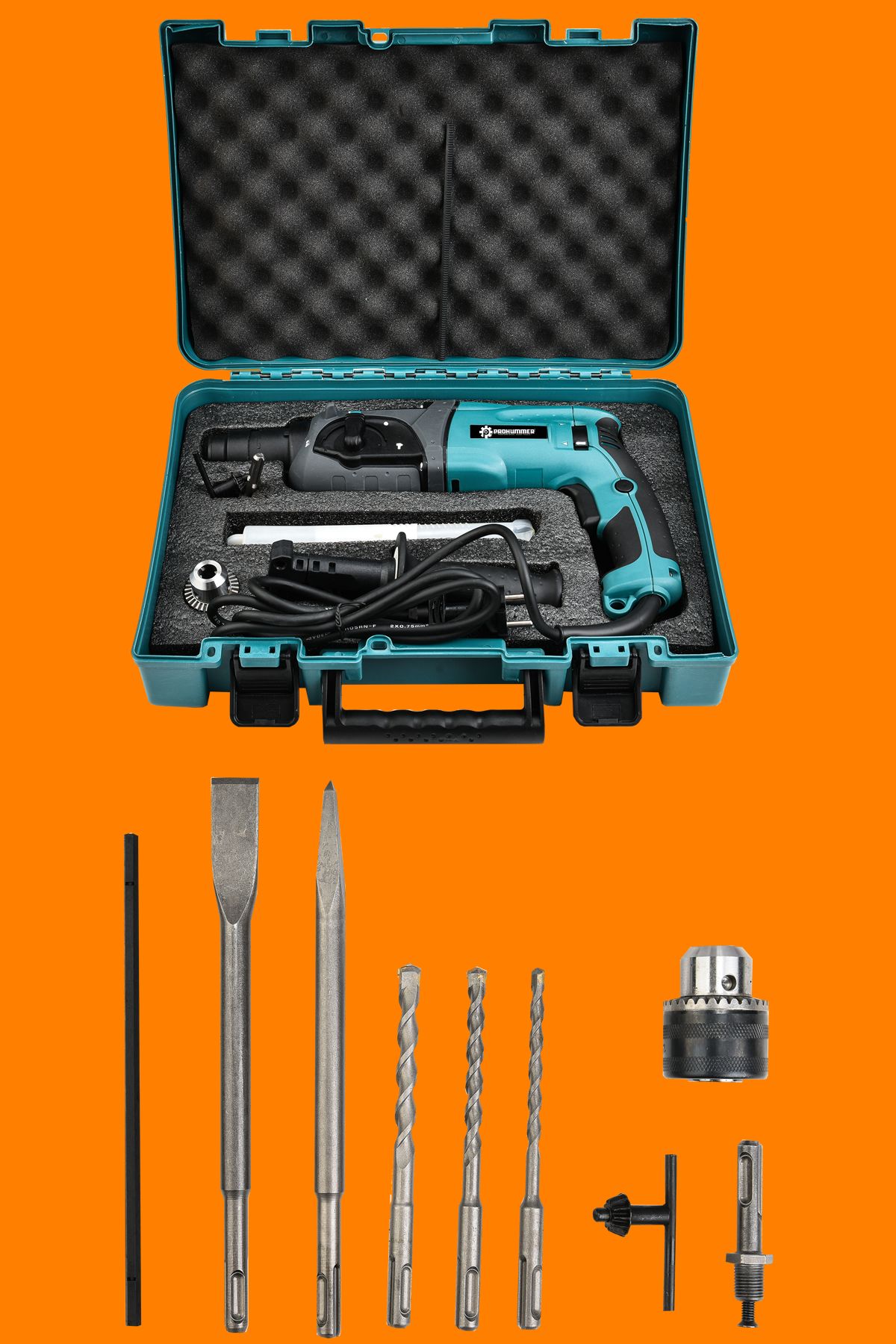 Prohummer PH227 Profesyonel Pnömatik Kırıcı Delici Hilti Model ve Fiyatları