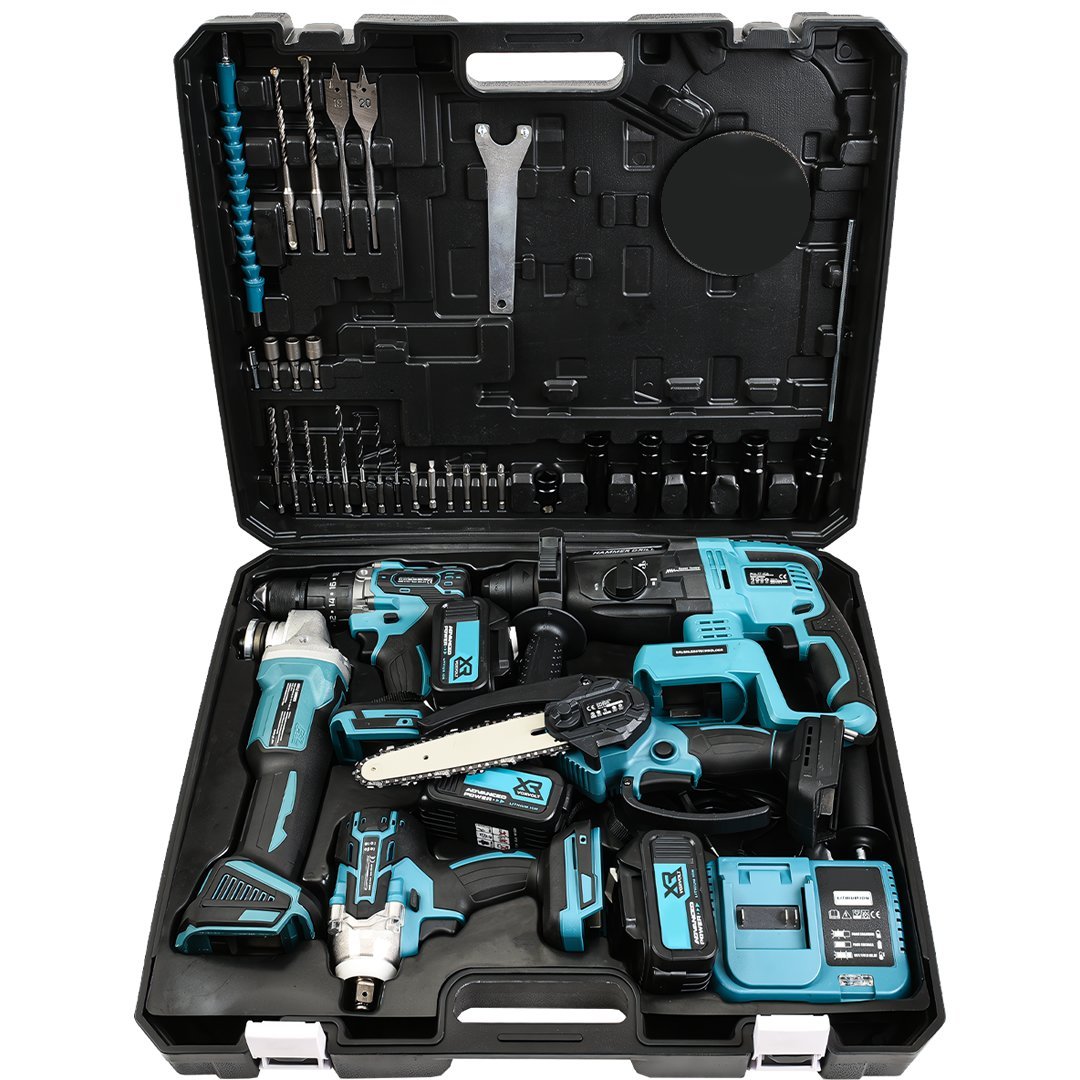Prohummer PH252 Profesyonel Akülü Süper 5li Set Makina 88vf 5ah çantası