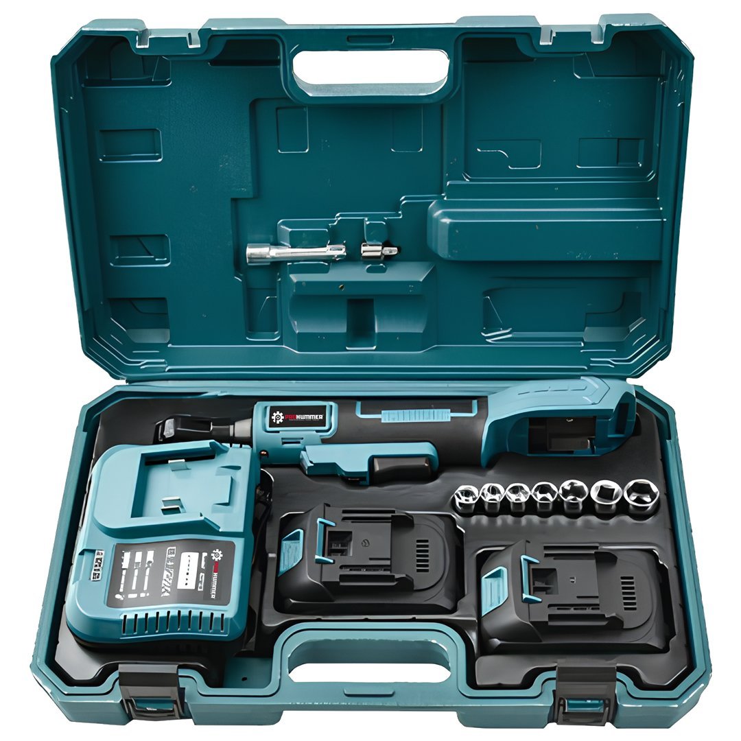 Prohummer PH328 21V Akülü Darbeli Cırcır Kolu – 3/8'' Profesyonel Somun Sıkma & Sökme (Mavi) parçaları