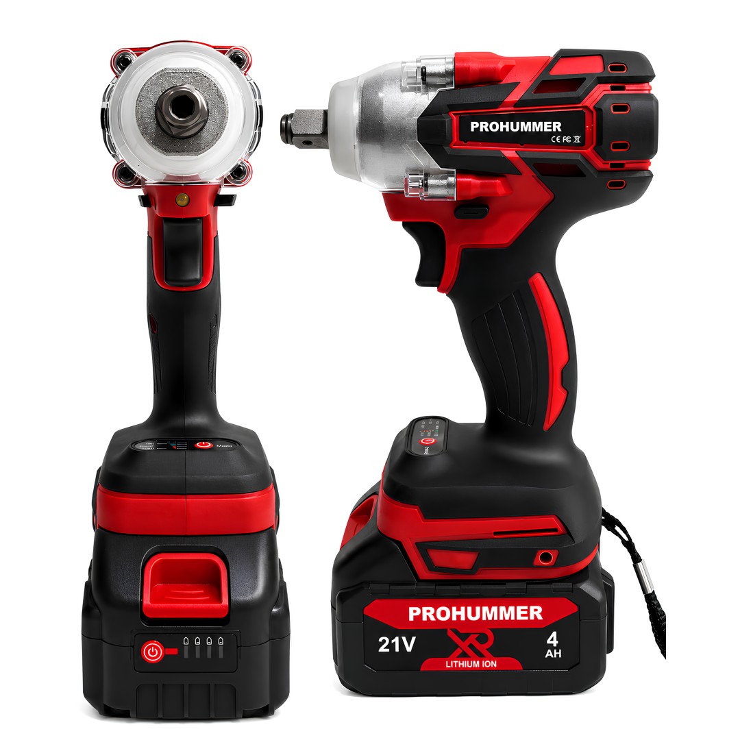 Prohummer Ph338 Profesyonel Komursuz Akulu 6li Set Kirmizi 21v 4ah Somun Sokme Ozellikleri