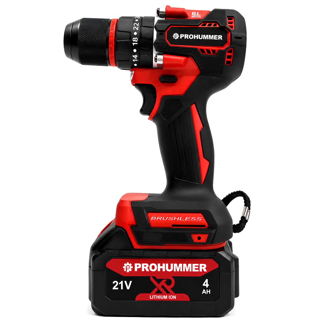 Prohummer Ph338 Profesyonel Komursuz Akulu 6li Set Kirmizi 21v 4ah Vidalama Ozellikleri