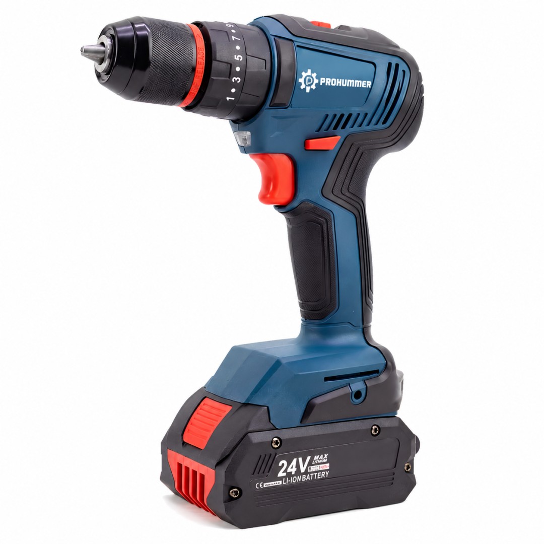 Prohummer PH344 Akülü Vidalama 24V 3Ah Kömürsüz Motor 10mm teknik özellikleri