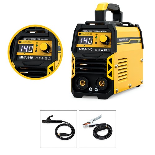 Prohummer PH346 MMA140 İnverter Turbo Çanta Kaynak Makinesi (Sarı)