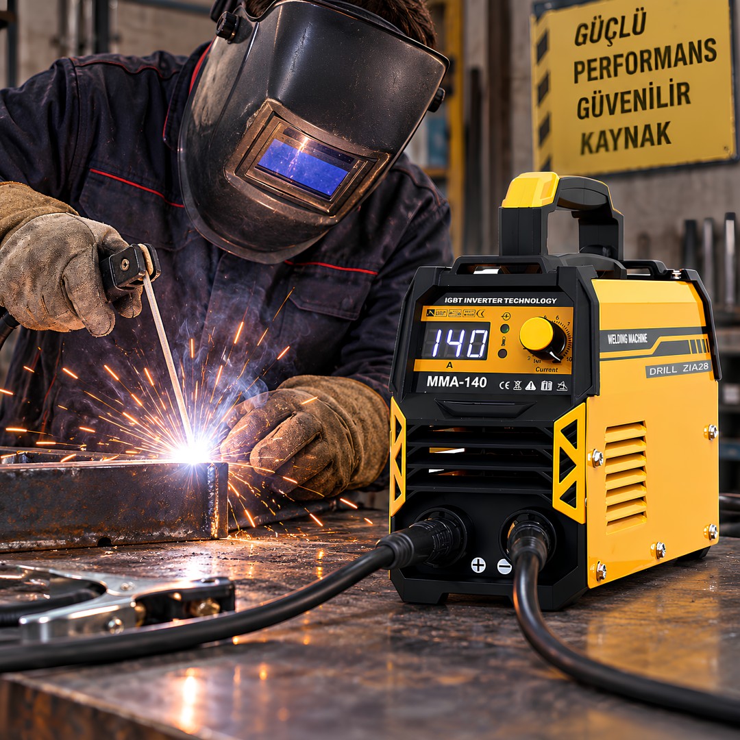 Prohummer Ph346 Mma140 Inverter Dijital Kaynak Makinesi Kullanimi