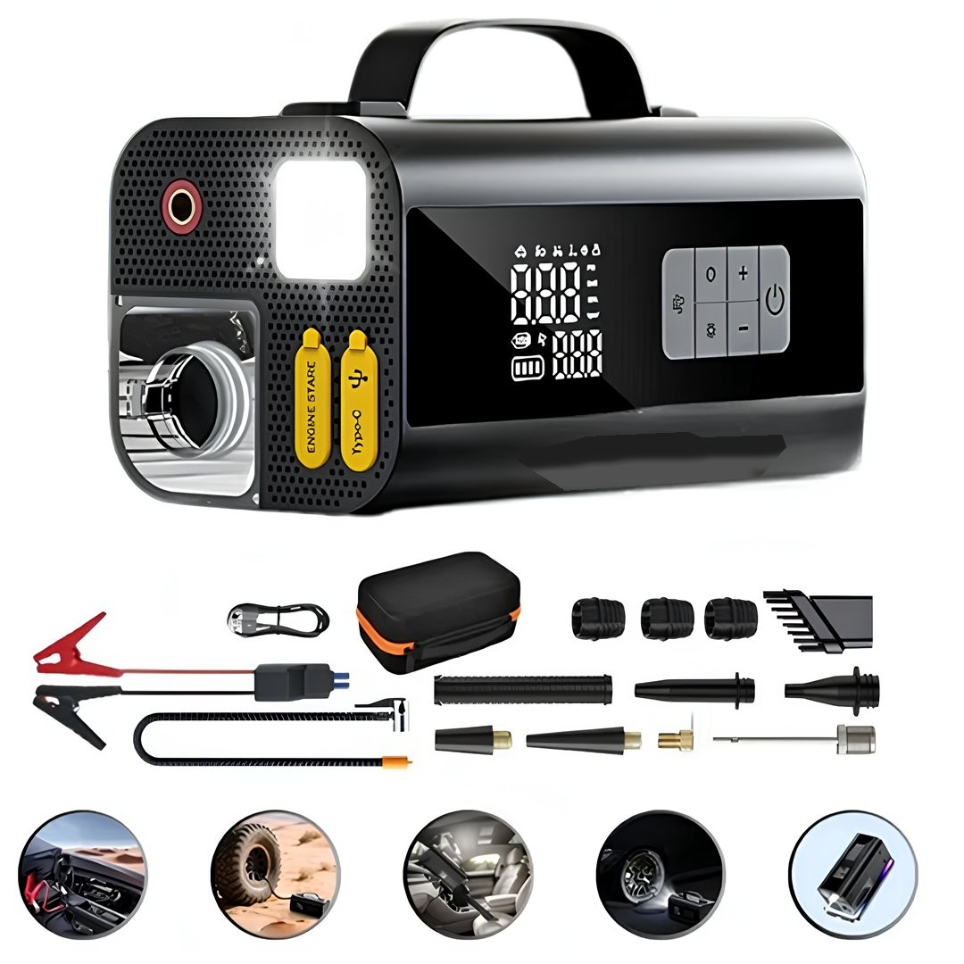 Prohummer Phm014 10 In 1 Supurgeli Aku Takviye Cihazi 12000 Mah Icerigi