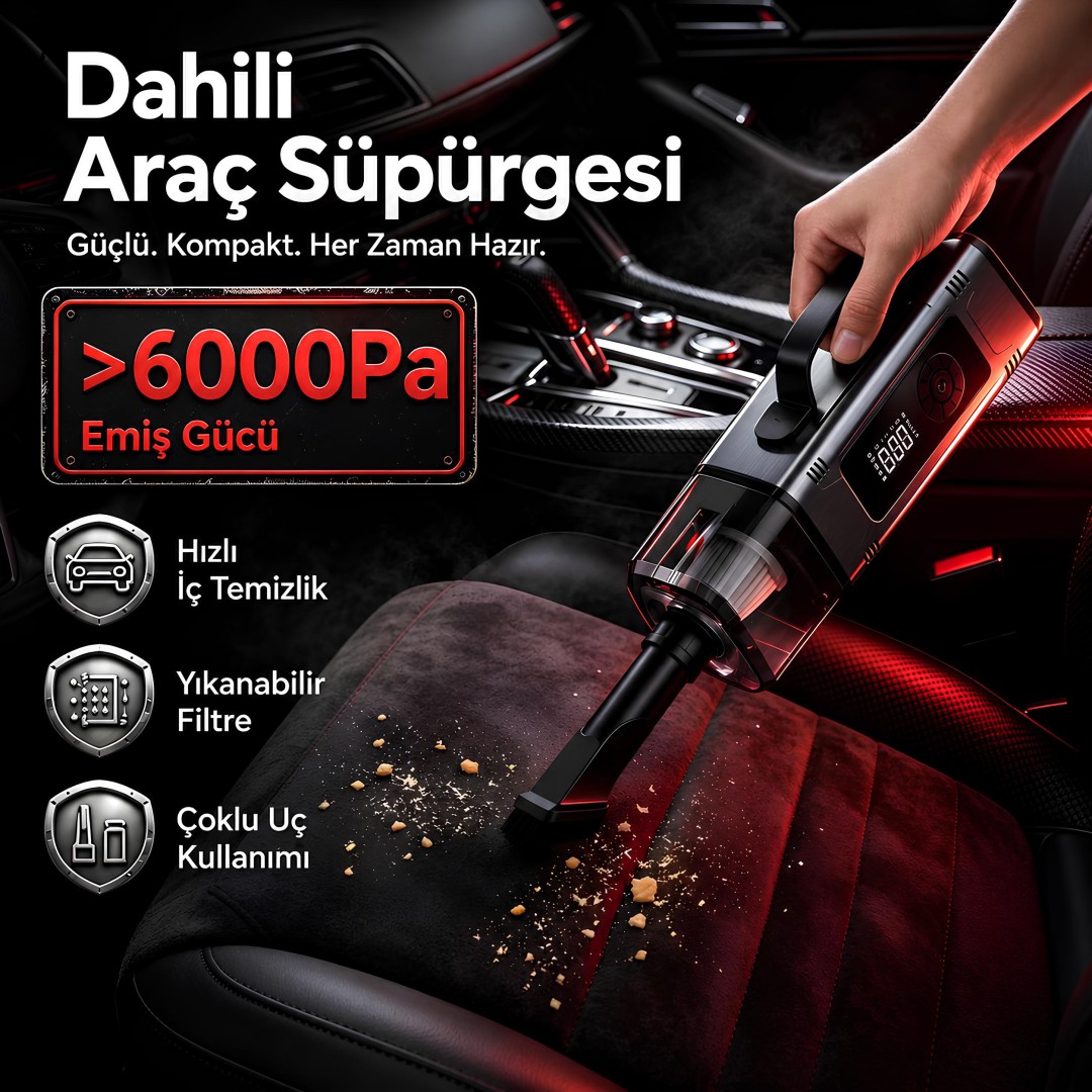 Prohummer Phm014 10 In 1 Supurgeli Aku Takviye Cihazi Supurge Ozellikleri
