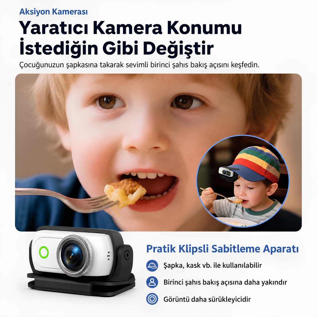 Serreha Lk 018 1080p Wifi Manyetik Mini Aksiyon Kamerasi Ayrintilari