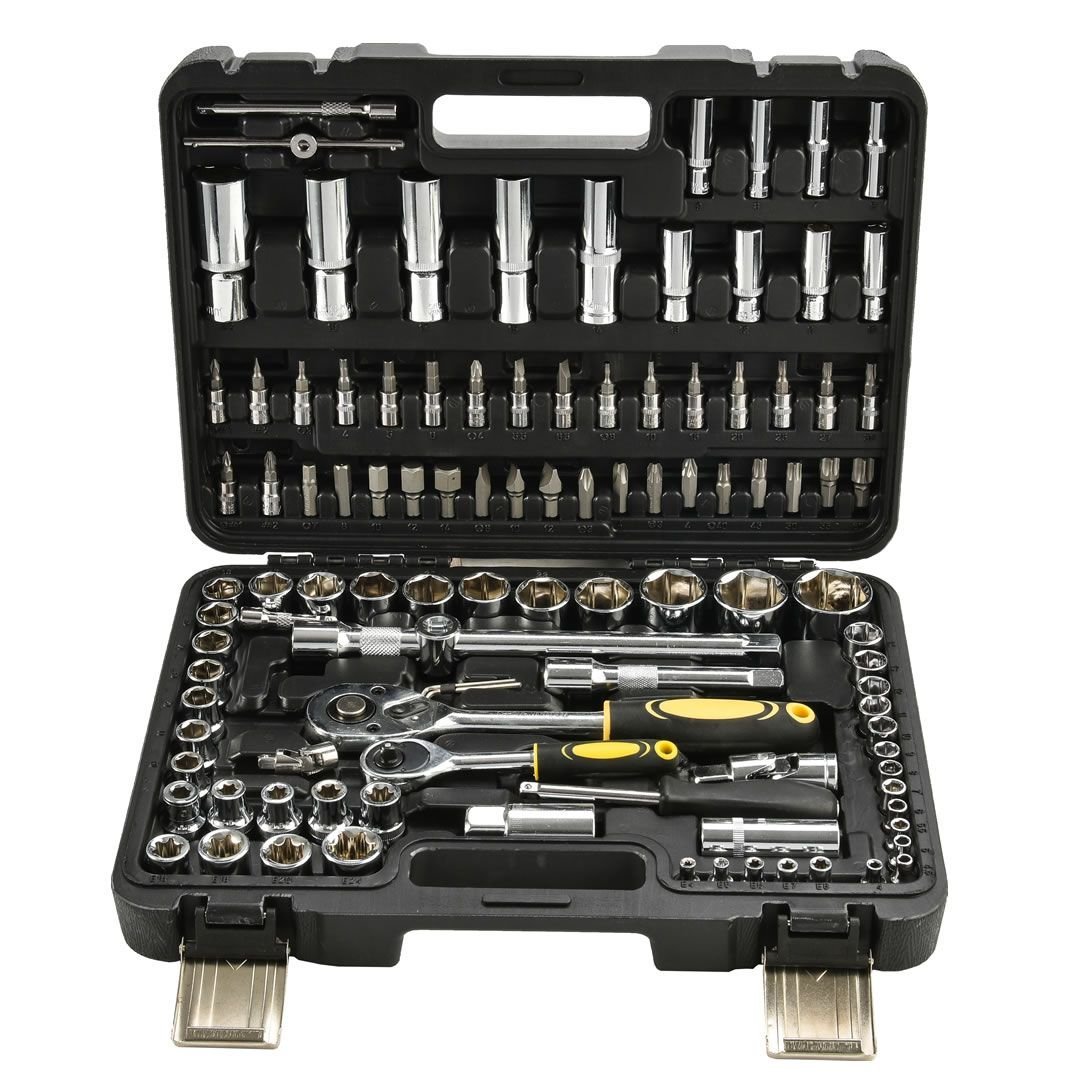 EEA147 Tam Profesional 108 Parça Usta Lokma Takımı Parlak Çelik