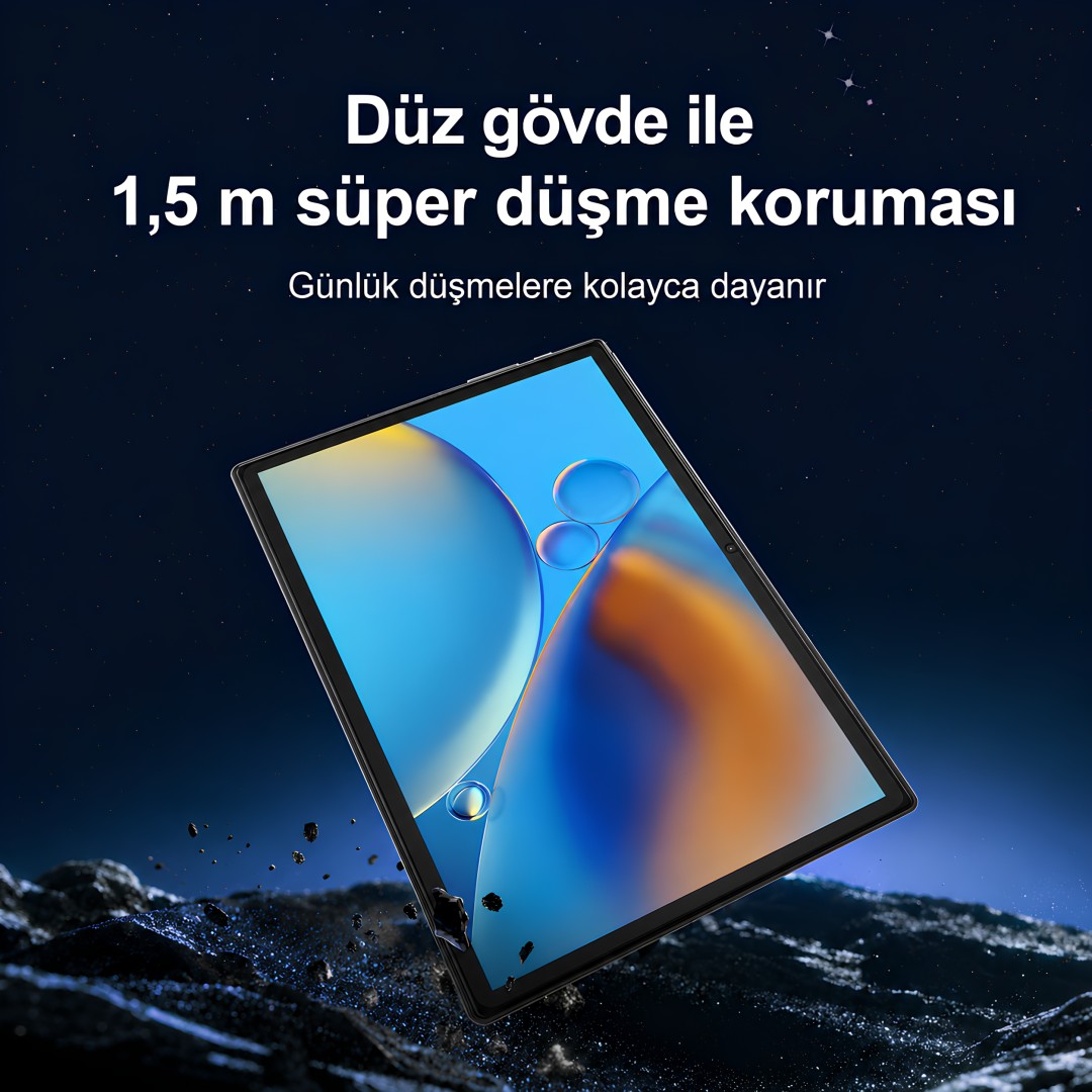 Ummio I17 Pro Max Android 15 Klavyeli Tablet Turuncu Teknik Ayrintilari