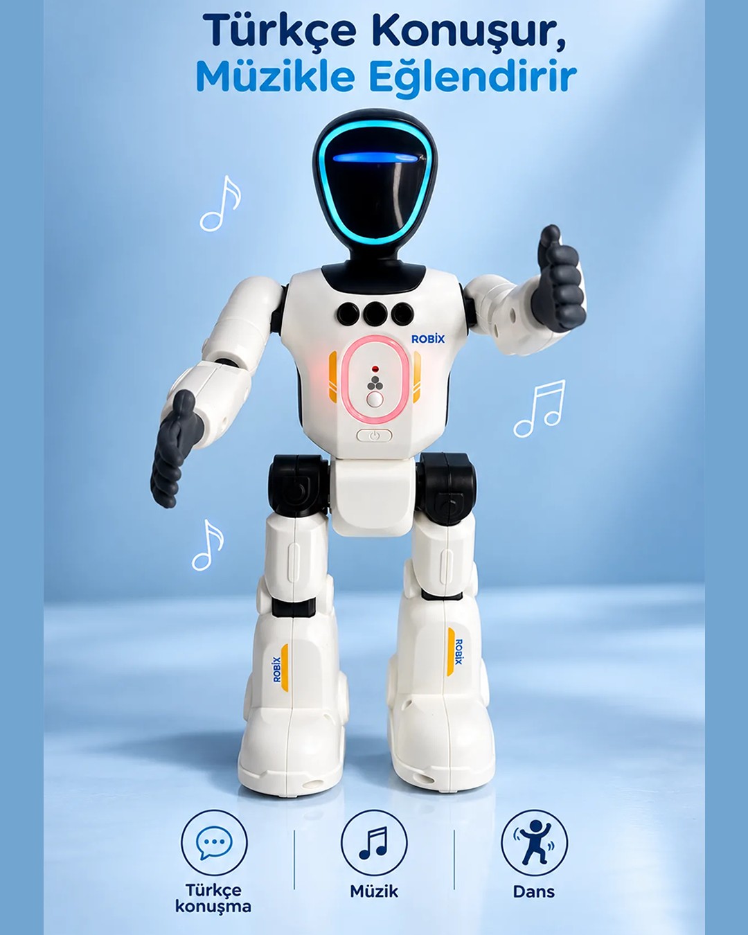 Venandin Robix 22011 Akilli Oyuncak Robot Konusma