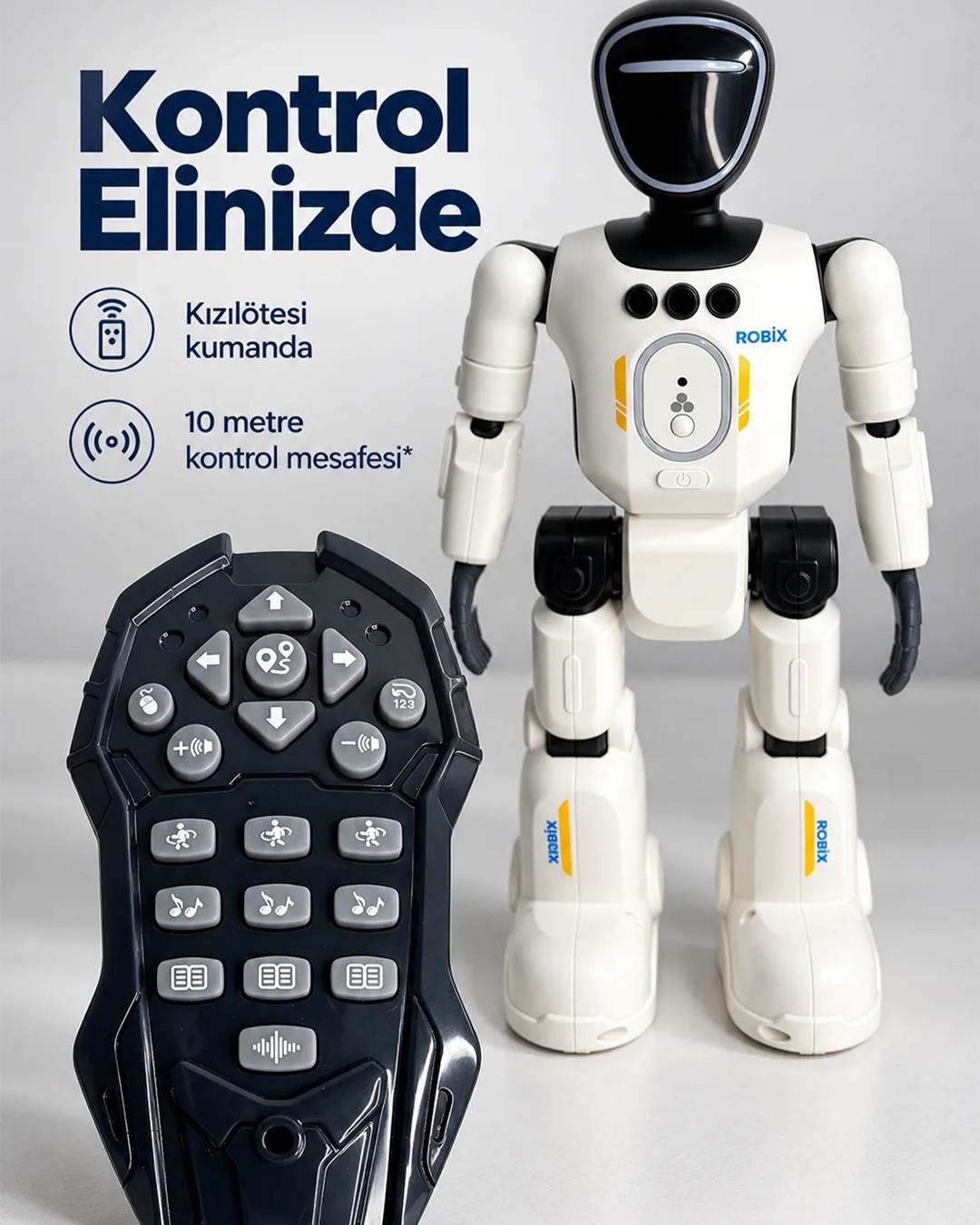 Venandin Robix 22011 Akilli Oyuncak Robot Uzaktan Kumandali
