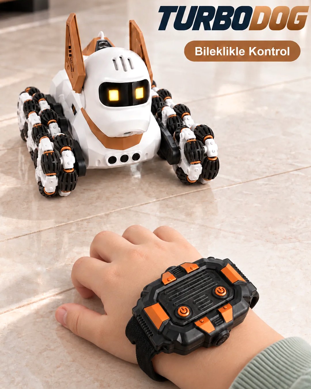 Venandin Vd 978 Turbo Dog Akrobatik Kopek Kahverengi Bileklikle Kontrol