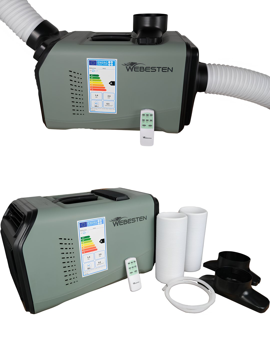 WEBESTEN YA01 Portatif Klima - Taşınabilir Klima 1500W / 5100 BTU model ve fiyatlar